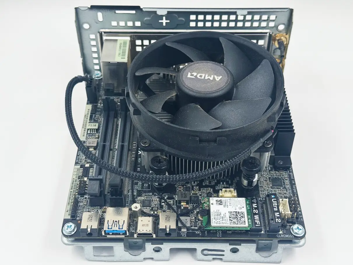Міні ПК asrock a300, AMD Ryzen 5 2400G (4x 3.6-3.9 GHz) — Kompik